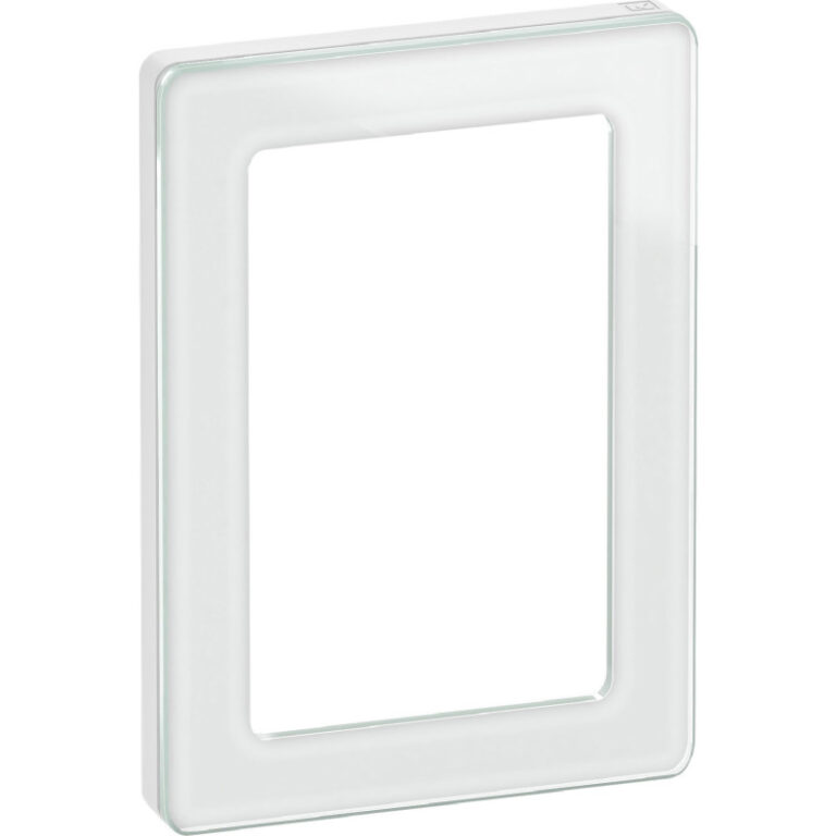 LK Fuga Pure 66 designramme, 1,5 modul, hvid