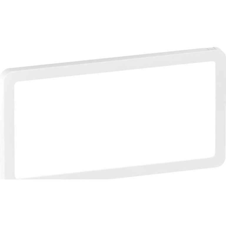 LK Fuga Slim designramme, 1x2 modul, hvid