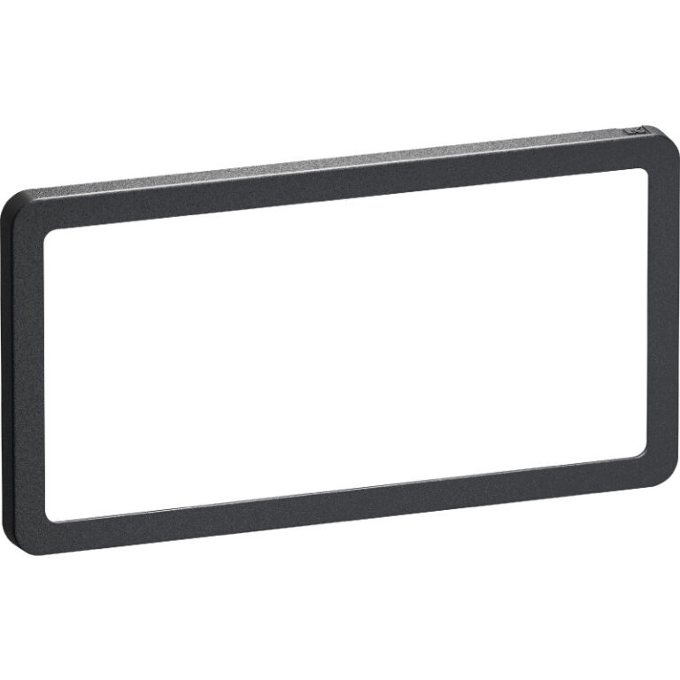 LK Fuga Slim designramme, 1x2 modul, koksgrå