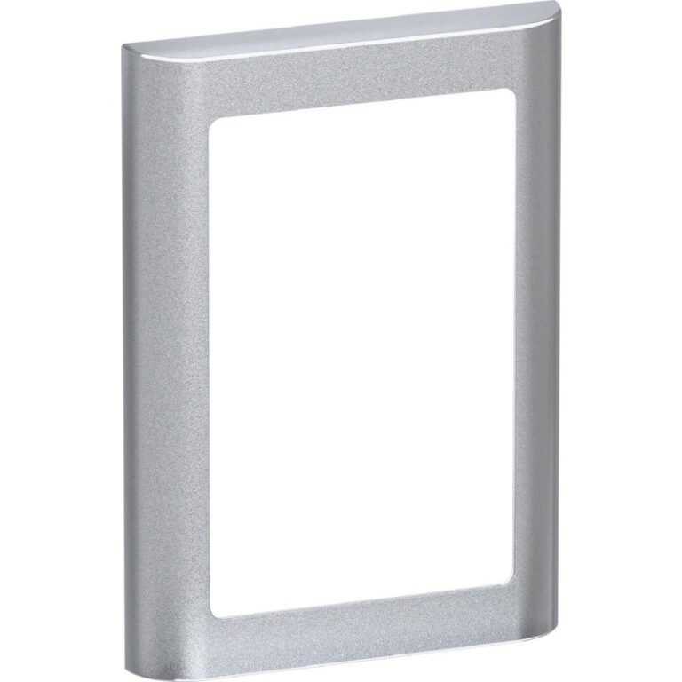 LK Fuga Soft 63 ramme, 1,5 modul, metallic