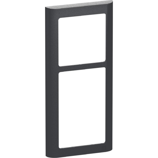 LK Fuga Soft 63 ramme, 2,5 modul, koksgrå