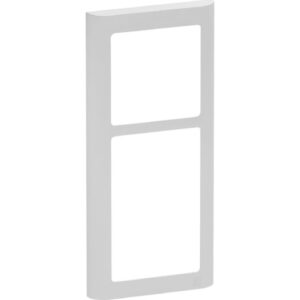 LK Fuga Soft 63 ramme, 2,5 modul, lysegrå