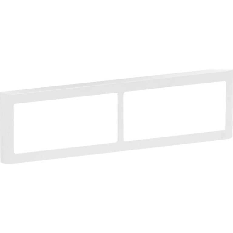 LK Fuga Soft 63 ramme, 2x2 modul, hvid