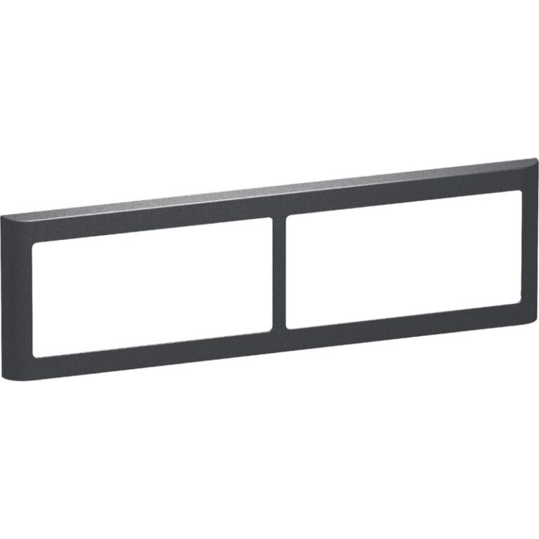 LK Fuga Soft 63 ramme, 2x2 modul, koksgrå