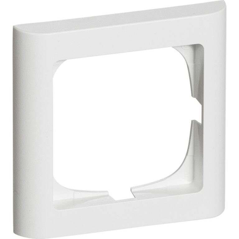 LK Fuga Softline 63 ramme, 1 modul, hvid