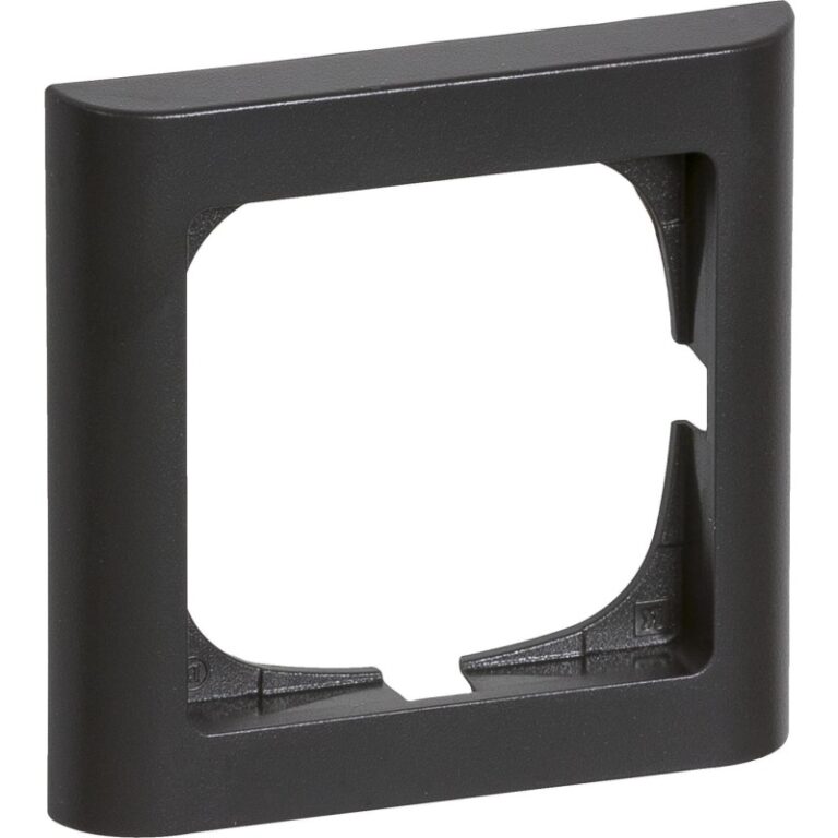 LK Fuga Softline 63 ramme, 1 modul, koksgrå