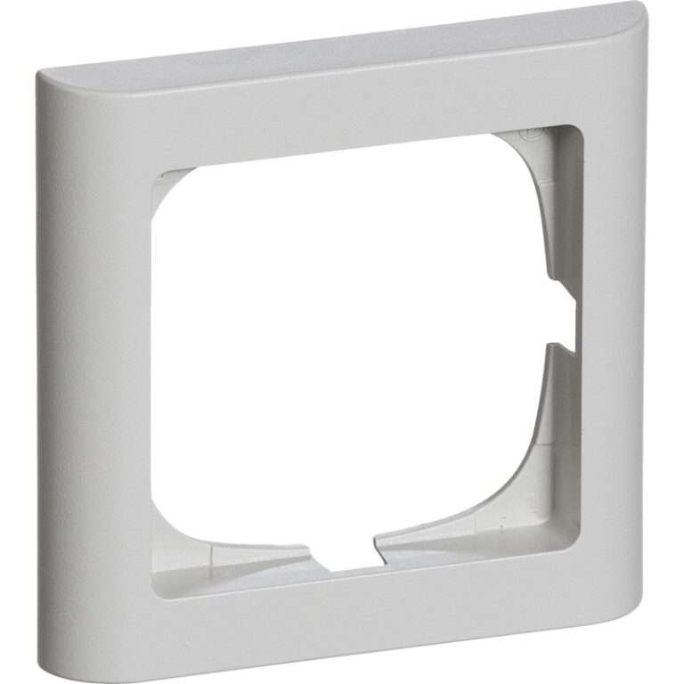 LK Fuga Softline 63 ramme, 1 modul, lysegrå