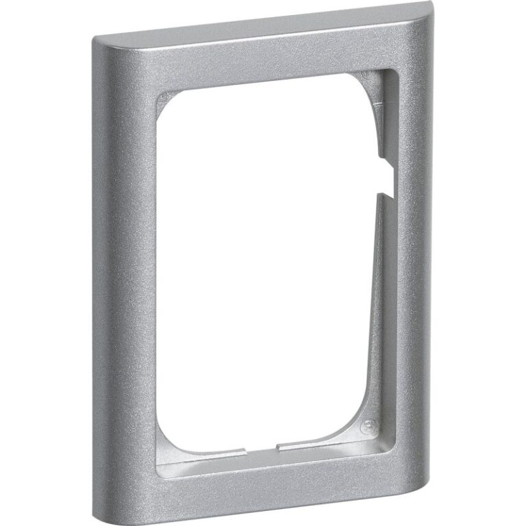 LK Fuga Softline 63 ramme, 1,5 modul, metallic