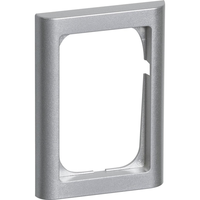 LK Fuga Softline 63 ramme, 1,5 modul, metallic