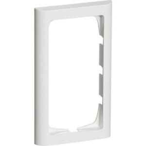 LK Fuga Softline 63 ramme, 2 modul, lodret, hvid