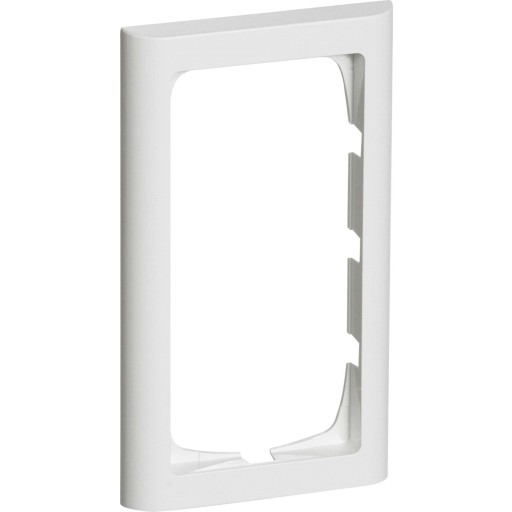 LK Fuga Softline 63 ramme, 2 modul, lodret, hvid