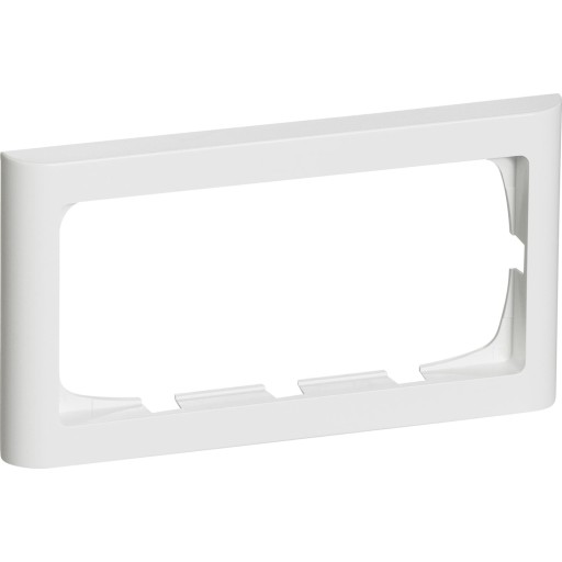 LK Fuga Softline 63 ramme, 2 modul, vandret, hvid