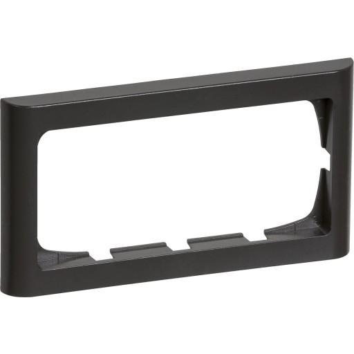 LK Fuga Softline 63 ramme, 2 modul, vandret, koksgrå