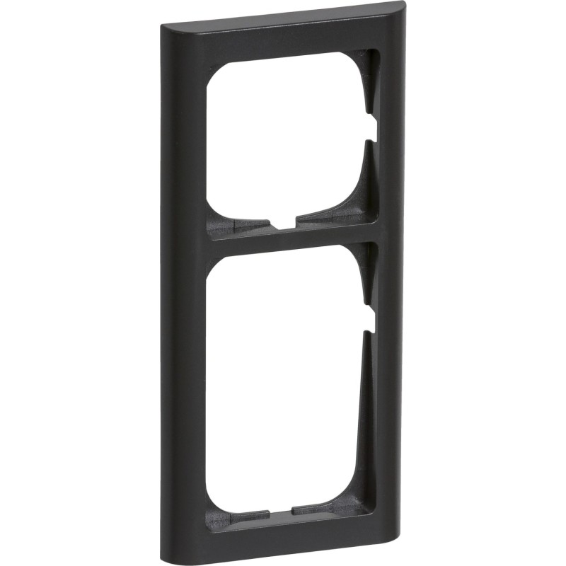 LK Fuga Softline 63 ramme, 2,5 modul, koksgrå