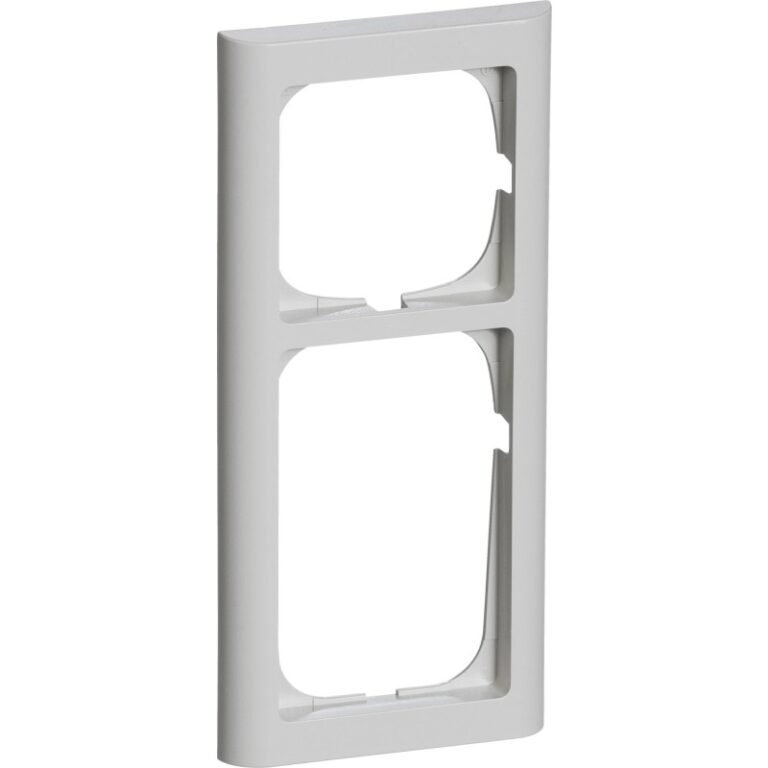 LK Fuga Softline 63 ramme, 2,5 modul, lysegrå