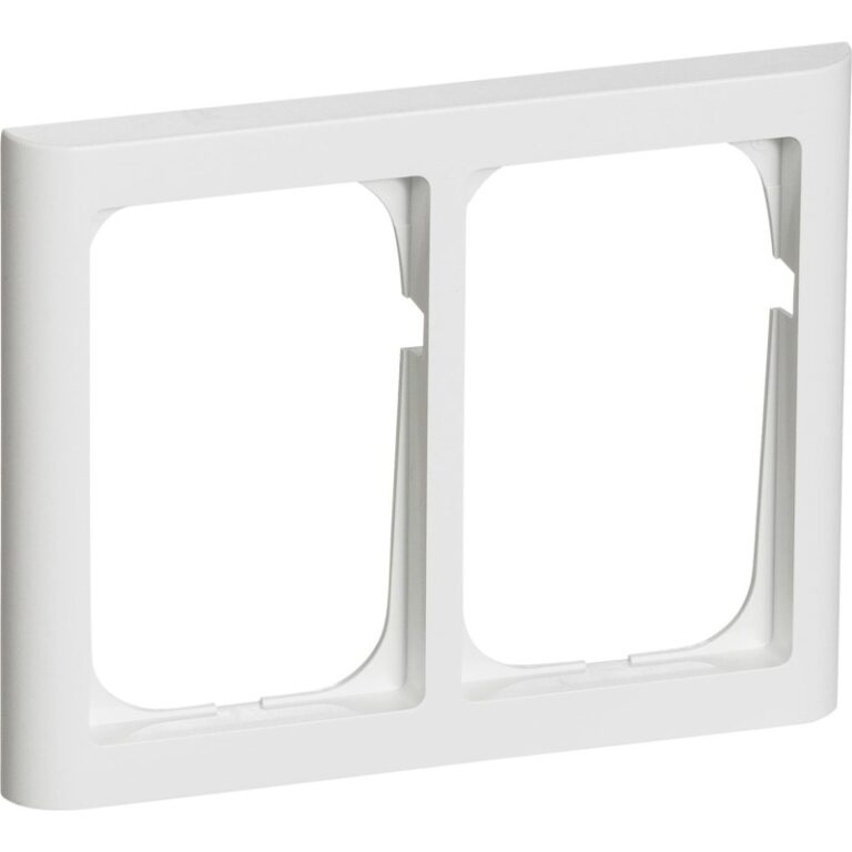 LK Fuga Softline 63 ramme, 2x1,5 modul, vandret, hvid