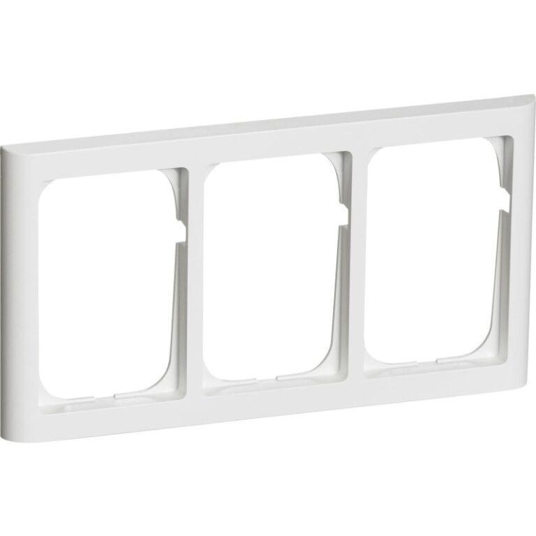 LK Fuga Softline 63 ramme, 3x1,5 modul, hvid