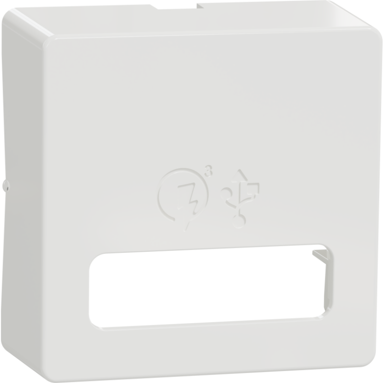 LK Fuga tangent for hurtig USB-lader A+C, hvid