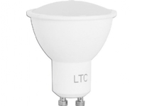 LTC PS LTC LED GU10 SMD 7W 230V pære, varmt hvidt lys, 560lm.