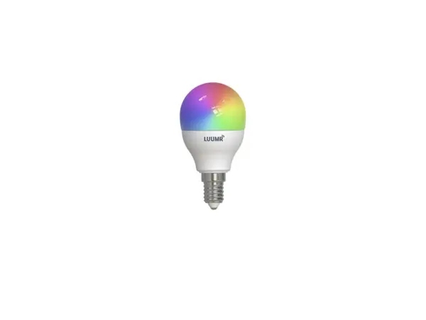 LUUMR - Pære 4,9W Zigbee/Tuya/Philips Hue RGB E14