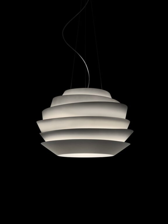 Le Soleil Pendel E27 & GU10 Hvid 3,5m Foscarini - Spisestue - Plastik