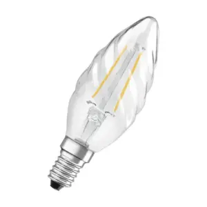 Ledvance LED-pære Filament E14 Kerte DIM Klar 2,8W (25W) 4058075839823 Modsvarer: N/A