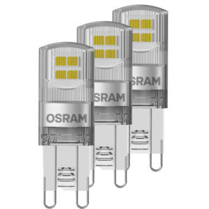 Ledvance Parathom G9 stiftpære, 2700K, 1,9W, 3 stk.