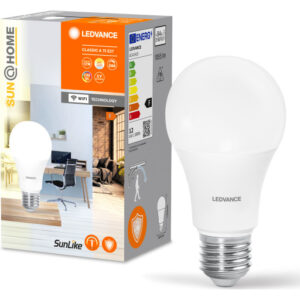 Ledvance Smart+ Wifi SunHome E27 standardpære, 2200K-5000K, 12W