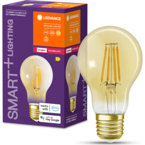 Ledvance Smart+ Zigbee E27 standardpære, 2400K, 6W