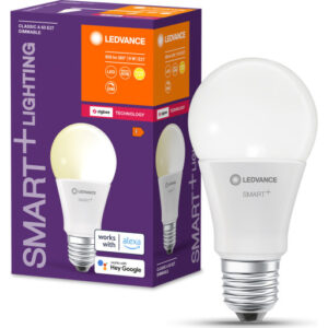 Ledvance Smart+ Zigbee E27 standardpære, 2700K, 9W