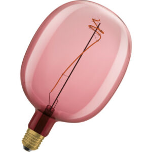 Ledvance Vintage 1906 E27 globepære, ballon, pink