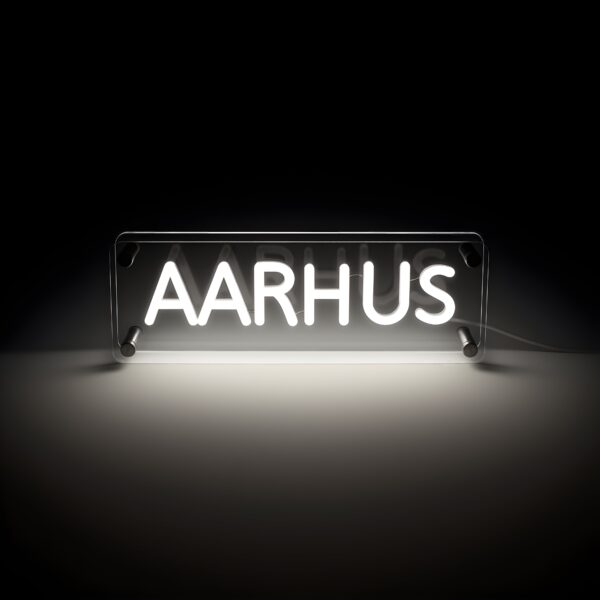 Lightish Århus Led Neon Box Bordlampe