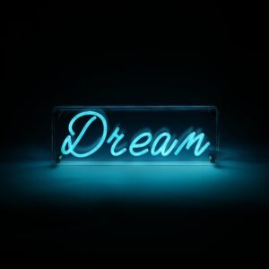 Lightish Dream Led Neon Box Bordlampe