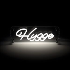 Lightish Hygge Led Neon Box Bordlampe