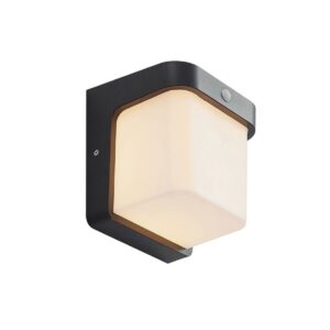 Lindby - Adenike LED Udendørs Væglampe w/Sensor Dark Grey Lindby