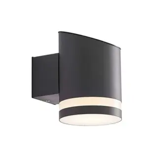 Lindby - Bentlas LED Solcelle Væglampe Anthracite