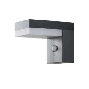 Lindby - Chioma LED Solcelle Udendørs Væglampe w/Sensor Dark Grey