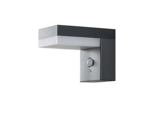 Lindby - Chioma LED Solcelle Udendørs Væglampe w/Sensor Dark Grey