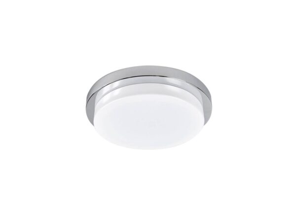 Lindby - Cordula LED Loftlampe IP44 Chrome/Opal Lindby