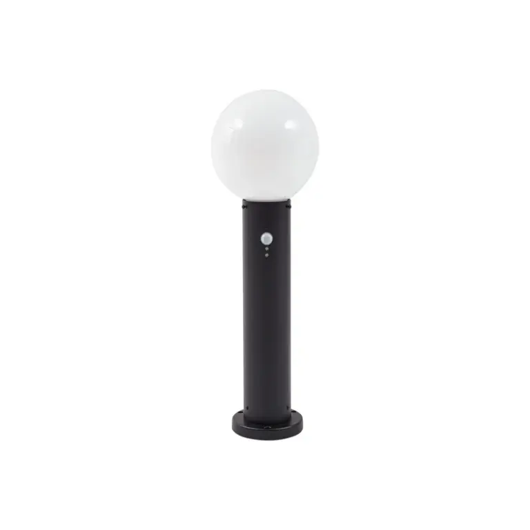 Lindby - Dangan sokkellampe, 60 cm, sensor, hvid, glas