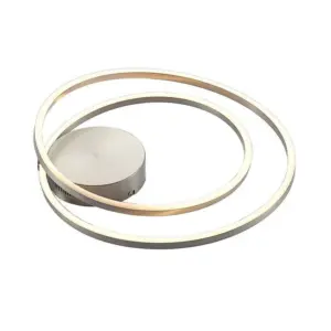 Lindby - Davian LED Loftlampe DIM Nickel