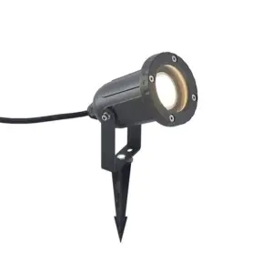 Lindby - Donnacha Udendørs Spot w/Spike Dark Grey