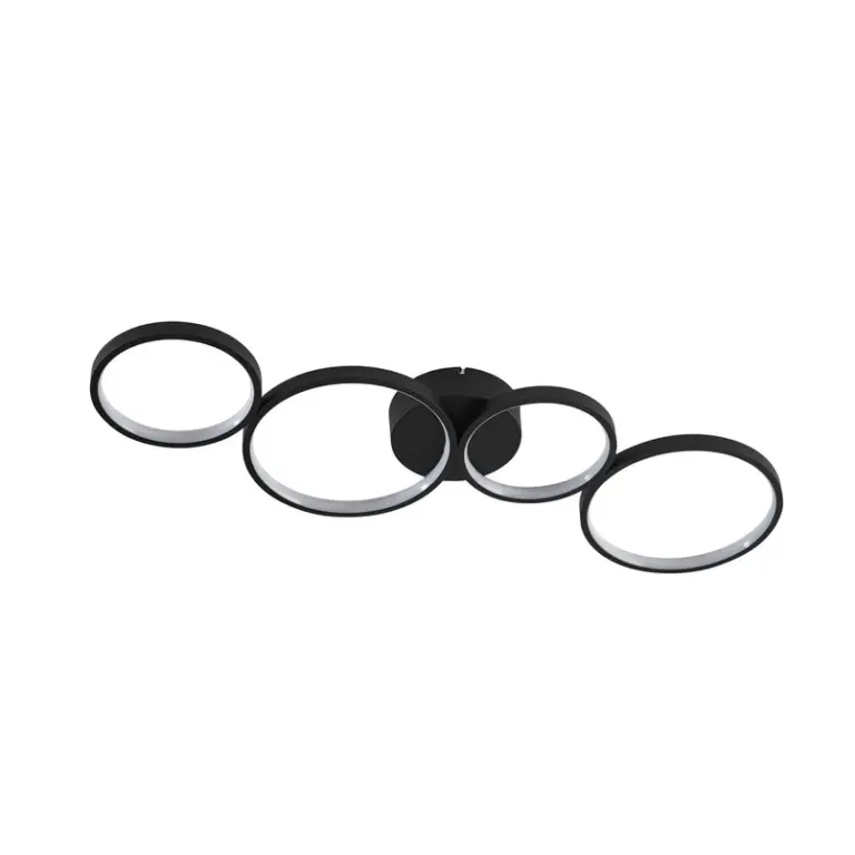 Lindby - Evengeline LED Loftlampe Black