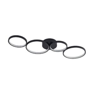 Lindby - Evengeline LED Loftlampe Black Lindby