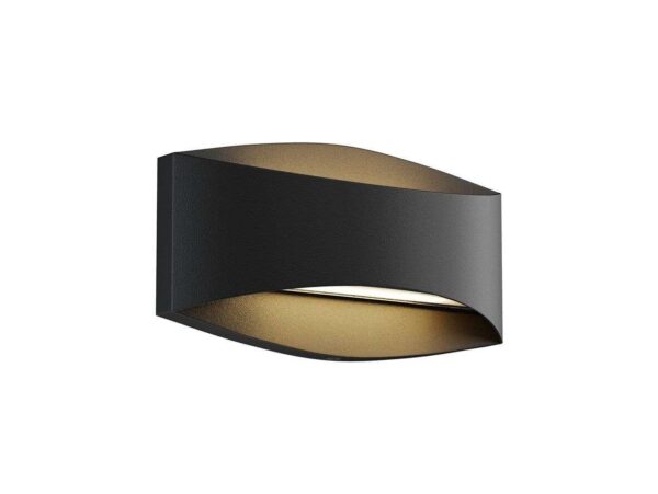 Lindby - Evric LED Udendørs Væglampe L20,3 Black