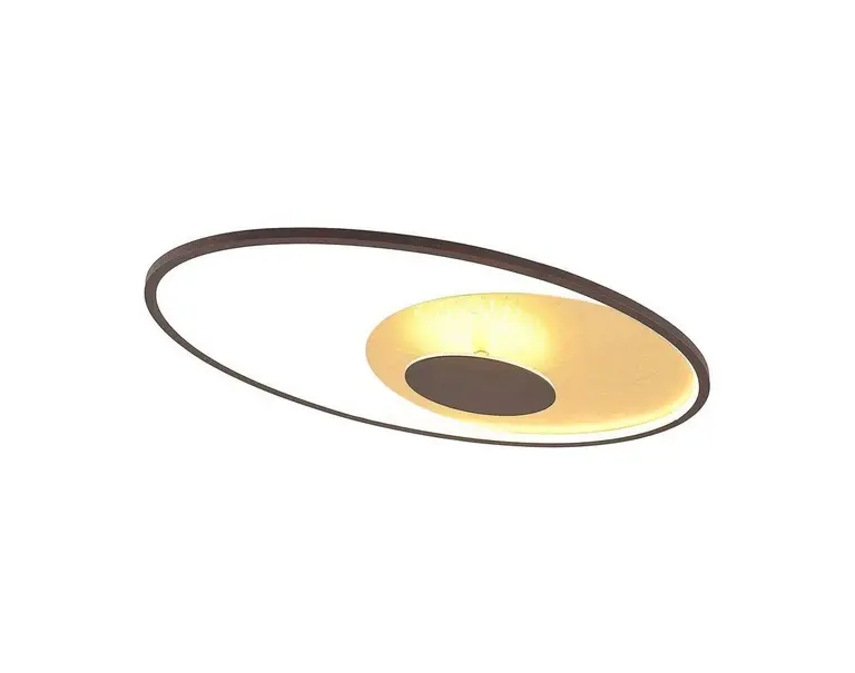 Lindby - Feival LED Loftlampe L73 Rust/ Gold