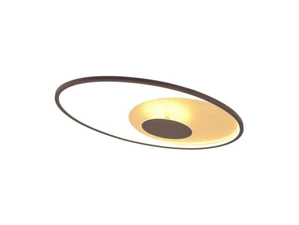 Lindby - Feival LED Loftlampe L73 Rust/ Gold