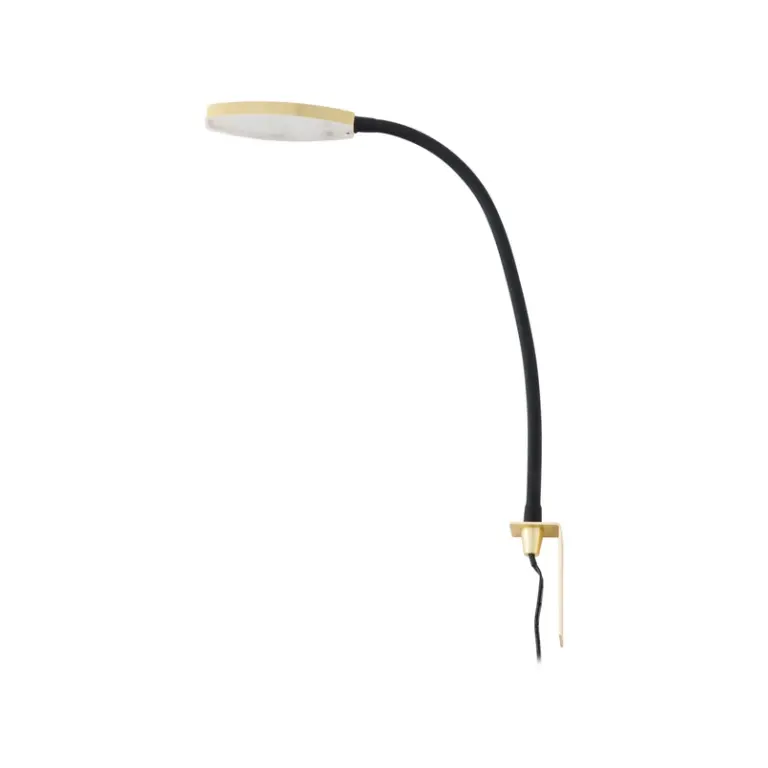 Lindby - Flexola Round LED Væglampe Gold