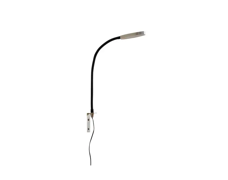 Lindby - Flexola Round LED Væglampe Nickel