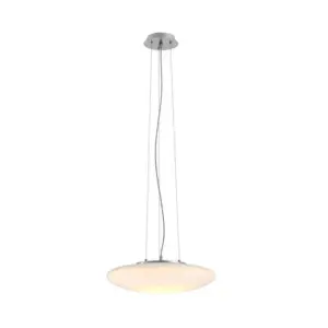 Lindby - Gunda LED Pendel Opal/Nickel
